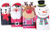 Set of 24 Diecut Christmas Gift Sacks in 4 Different Designs - Measures 10-1/2" x 3-1/4"
