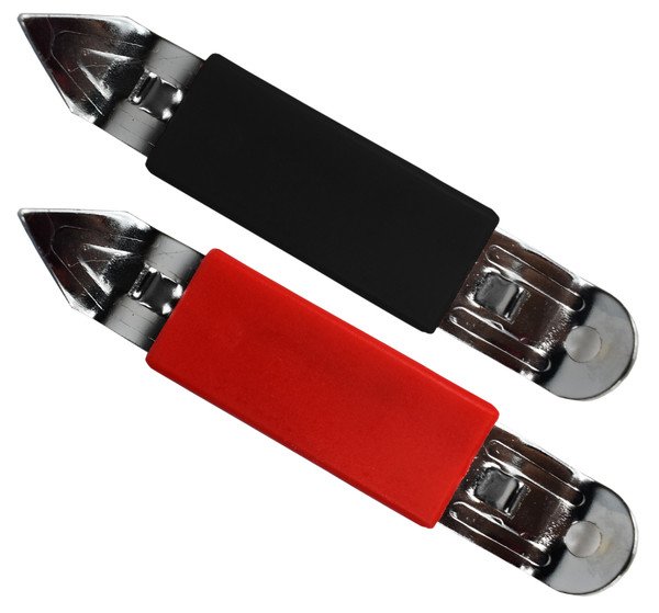 Assorted Magnetic Bottle and Can Opener - 4.4" - White, Black, Red - With Plastic Handle