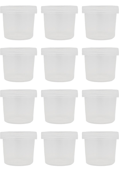 Black Duck Brand Set of Mini Containers With Lids – Great for Sauces, Dressings, Crafts, and So Much More! – Each Holds 1.2oz – Easily Store in Your Lunchbox, Picnic Basket, or Any Other Bag!