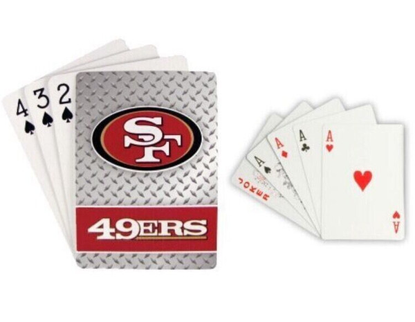 Football Team San Francisco 49rs Officially Licensed Playing Card Deck