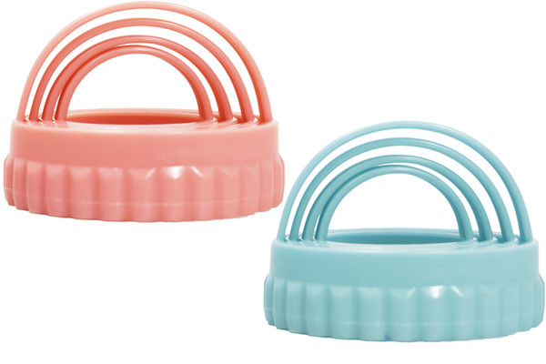 Set of Pastel Colored Cookie/Biscuit Cutters - 4 Sizes - Perfect for Fondant, Fudge, and So Much More!