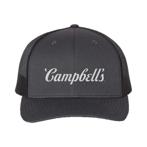 Richardson Snapback Cap - Campbell's -Charcoal/Black Richardson Snapback Cap - Campbell's -Charcoal/Black