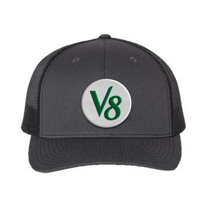 Richardson Snapback Cap - V8 -Charcoal/Black