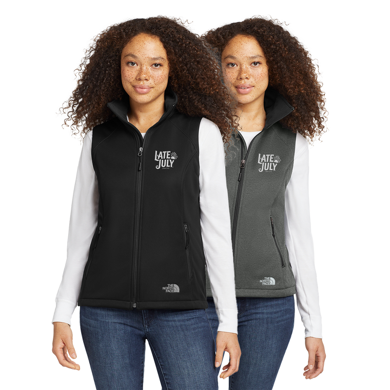 Women's North Face Soft Shell Vest - Late July