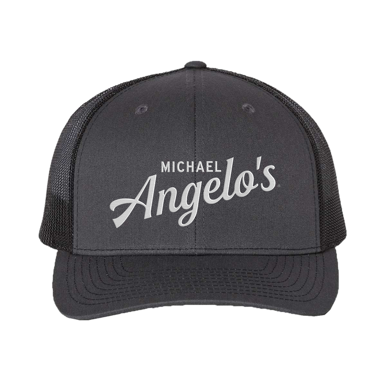 Richardson Snapback Cap - Michael Angelo's -Charcoal/Black