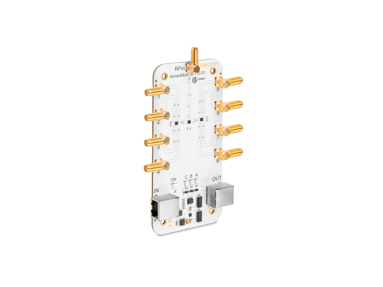 Keonn AdvanMux-8 UHF RFID Multiplexer | 8-Port | Atlas RFID