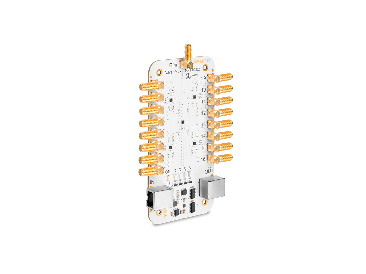 Keonn AdvanMux-16 UHF RFID Multiplexer | 16-Port | Atlas RFID