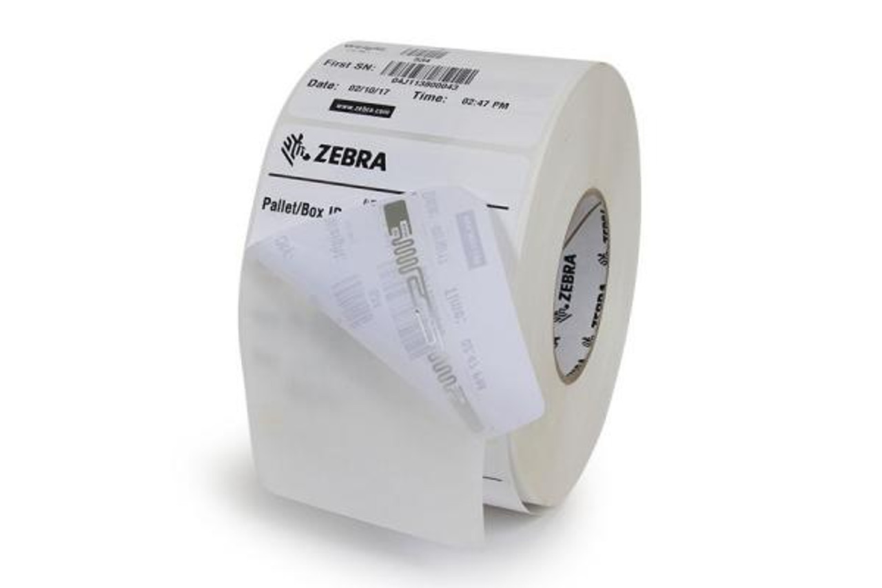RFID Label (4"x6") - for the Zebra ZQ520 RFID Printer (Case of 12 Rolls - 75 Labels per Roll)