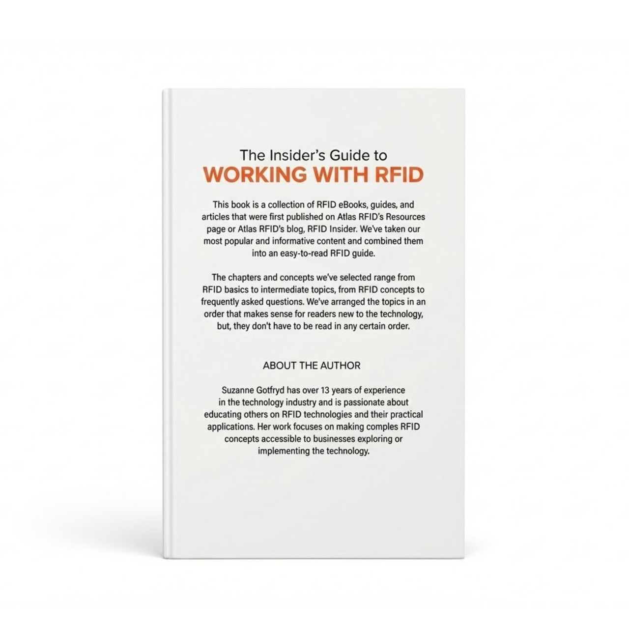 RFID Book | The Insider's Guide to Working with RFID | Atlas RFID