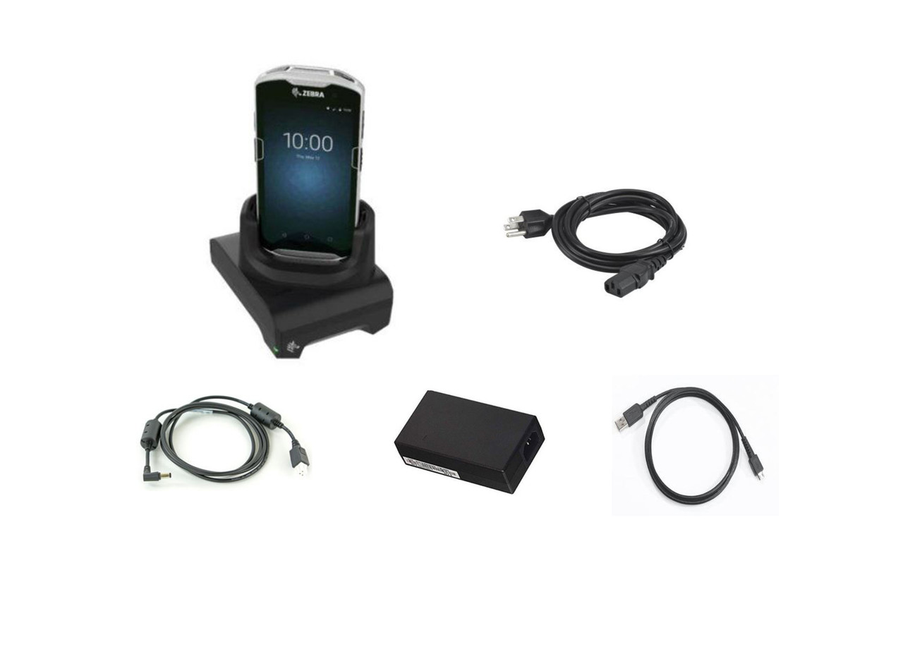 りーちゃ Zebra 1-Slot USB Charging Cradle Kit | For TC5X | atlasRFIDstore