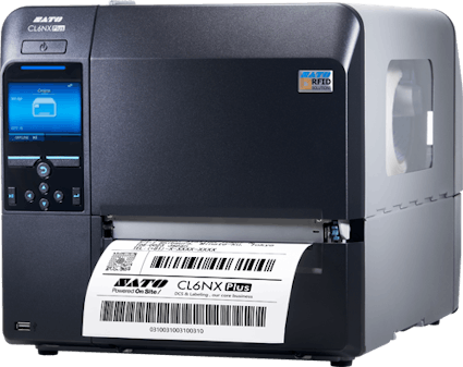 SATO CL6NX Plus Series Thermal UHF RFID Barcode Label Printer