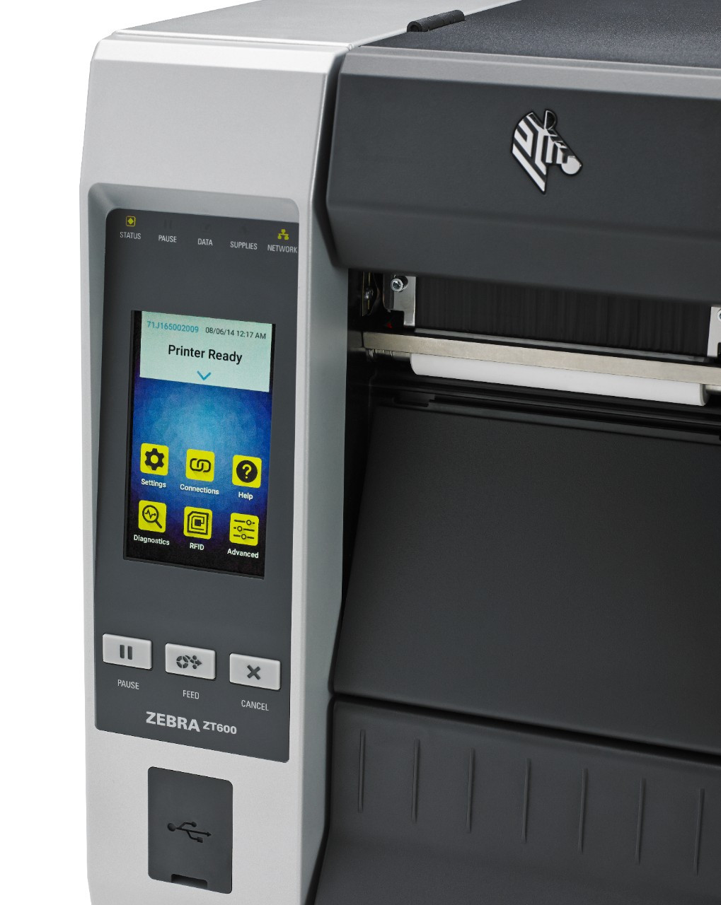 Zebra ZT610 Industrial Barcode Label Printer | atlasRFIDstore