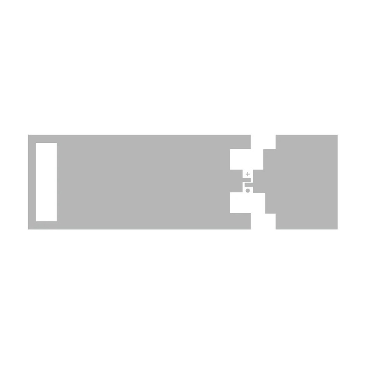 yu♡ Vulcan RFID Flash On-Metal Label | NXP UCODE 8 | Atlas RFID