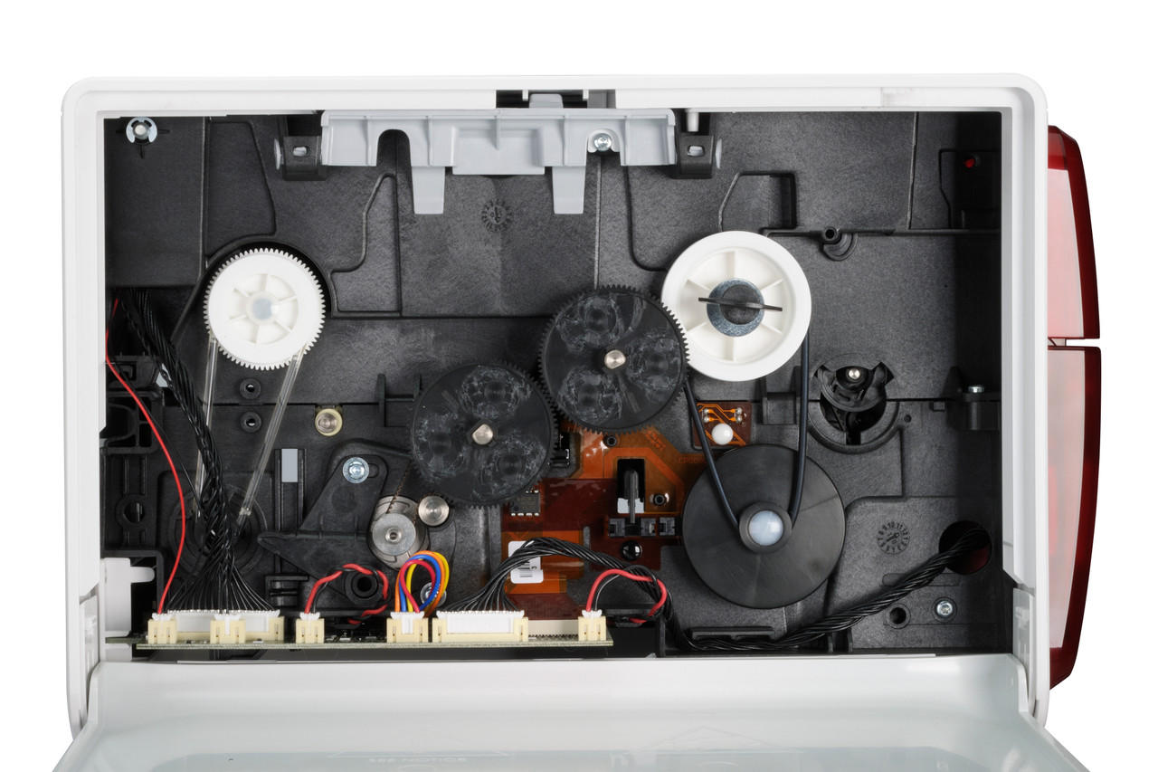 Evolis Zenius Expert egyoldalas kártyanyomtató (USB & Ethernet, fehér