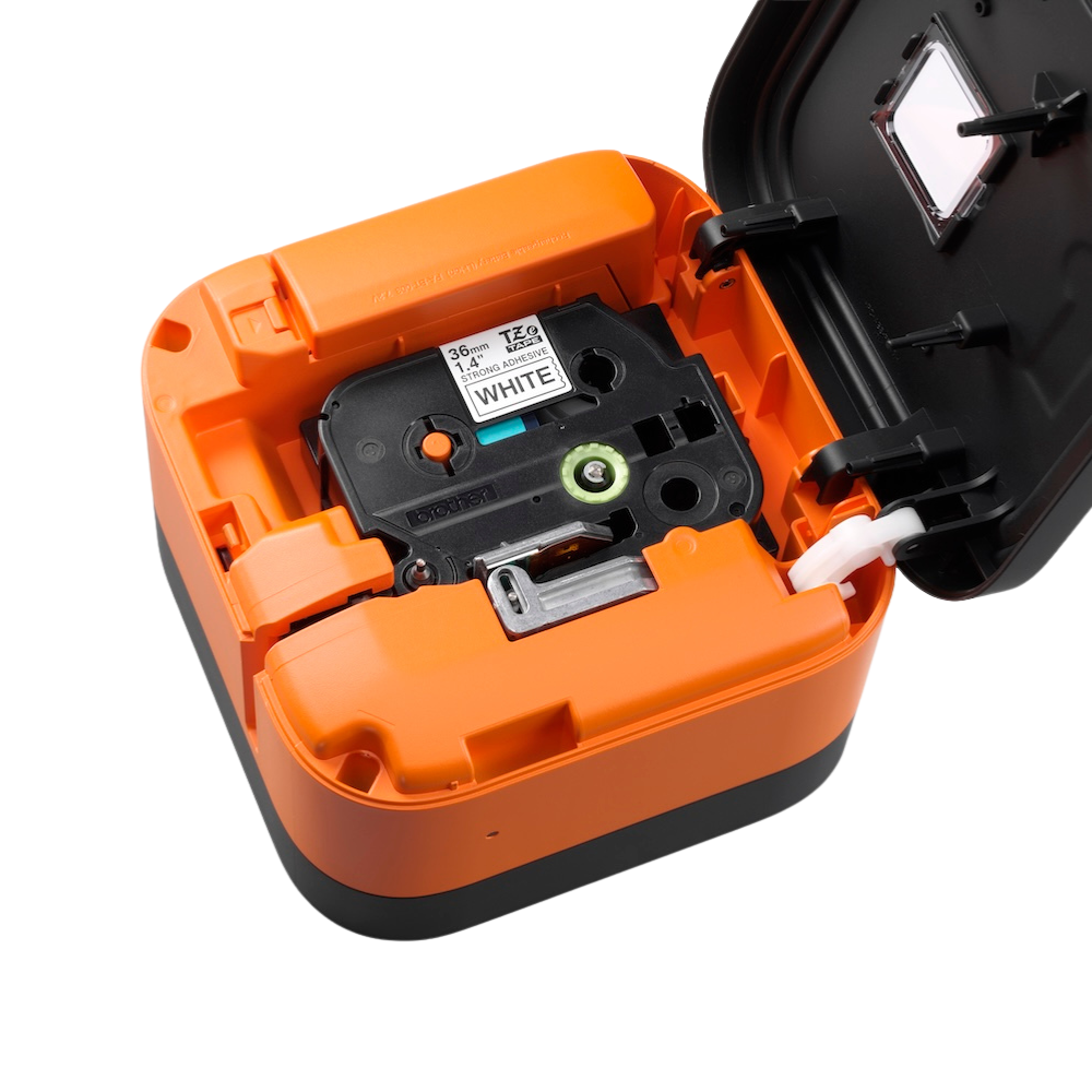 【元箱、保証書、アダプタ付】Bender e MKIII Orange Brother P-Touch Edge 920 Portable Labeling Printer | Atlas RFID