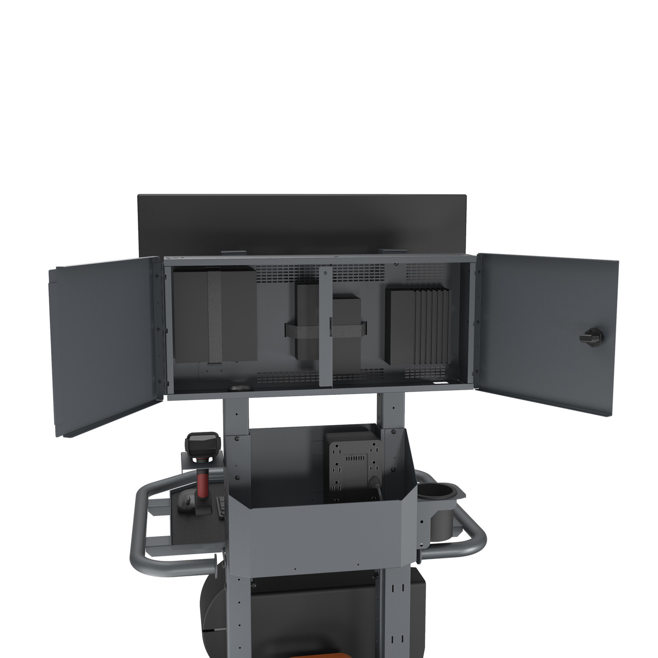 Bretford Mobile Computer Cart | MobilePro 3 | For Printer, Scanner