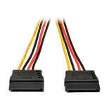 Eaton Tripp Lite P947-06N-2P15 6 in 15-Pin SATA Male to Dual 15-Pin SATA Female Power Y Splitter Cable
 | P947-06N-2P15