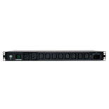 Eaton Tripp Lite PDUMH16HV 3.7kW Local Metered PDU | 8 C13, 2 C19 Outlets | 1U Rack-Mount | 8 ft Cable
 | PDUMH16HV