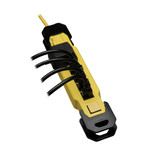 Eaton Tripp Lite TLM609GF 1800W 6-Outlet Power Strip | GFCI Plug, 9 ft Cord, Yellow
 | TLM609GF