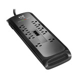 Eaton Tripp Lite TLP1008TEL 2395 Joules 10-Outlet Surge Protector | 8 ft Cord | Black Housing
 | TLP1008TEL