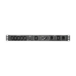 Eaton Tripp Lite PDUBHV101U 10A Hot-Swap PDU | 6 C13 Outlets, 2 C14 Inlets, 1U Rack/Wall-Mount
 | PDUBHV101U