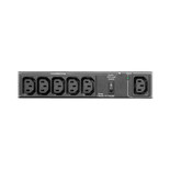 Eaton Tripp Lite PDUBHV101U 10A Hot-Swap PDU | 6 C13 Outlets, 2 C14 Inlets, 1U Rack/Wall-Mount
 | PDUBHV101U