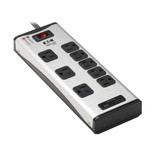 Eaton Tripp Lite TLM88USBC 2100 Joules 8-Outlet Surge Protector | 1 USB-A & 1 USB-C | 8 ft Cord, Metal Housing
 | TLM88USBC