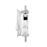 Eaton Tripp Lite PS-415-HG-OEMLM 4-Outlet Medical-Grade Power Strip | 15 ft Cord, Antimicrobial, Load Monitor
 | PS-415-HG-OEMLM