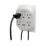 Eaton Tripp Lite SK5TEL-0 1080 Joules 5-Outlet Direct Plug-In Surge Protector
 | SK5TEL-0