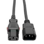 Eaton Tripp Lite P004-L02 10A 2 ft C13 to C14 Locking Extension Cord
 | P004-L02