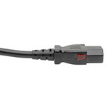 Eaton Tripp Lite P004-L02 10A 2 ft C13 to C14 Locking Extension Cord
 | P004-L02