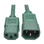 Eaton Tripp Lite P005-002-AGN 15A 2 ft C13 to C14 PDU Power Cable Green
 | P005-002-AGN