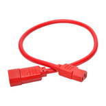 Eaton Tripp Lite P005-002-ARD 15A 2 ft C13 to C14 Power Cord | Red
 | P005-002-ARD