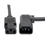 Eaton Tripp Lite P005-006-14LA 15A 6 ft C13 to C14 Left-Angle Power Cord Black
 | P005-006-14LA