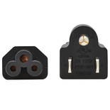 Eaton Tripp Lite P013-006 6 ft NEMA 5-15P to C5 Laptop Power Cord | Black
 | P013-006