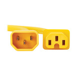 Eaton Tripp Lite P018-010-AYW 15A 10 ft C14 to C15 Power Cable | Yellow
 | P018-010-AYW