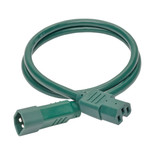 Eaton Tripp Lite P018-003-AGN 15A 3 ft C14 to C15 Power Cable | Green
 | P018-003-AGN