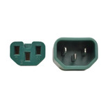 Eaton Tripp Lite P018-003-AGN 15A 3 ft C14 to C15 Power Cable | Green
 | P018-003-AGN