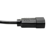 Eaton Tripp Lite P004-006-2C13 10A C14 Male to 2x C13 Female Power Splitter Cable | 6 ft Black
 | P004-006-2C13