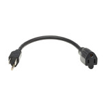 Eaton Tripp Lite P022-001-13A 1 ft 13A Power Extension Cord Black
 | P022-001-13A