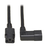 Eaton Tripp Lite P005-006-14RA 15A 6 ft C13 to C14 Right-Angle PDU Power Cord Black
 | P005-006-14RA