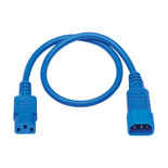 Eaton Tripp Lite P004-002-ABL 10A 2 ft C14 to C13 PDU Power Cord Blue
 | P004-002-ABL