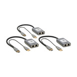 Eaton Tripp Lite B127U-002-PHPH2 2-Port 230 ft 4K 60Hz HDMI over Cat6 Extender Kit with Pigtail Splitter
 | B127U-002-PHPH2