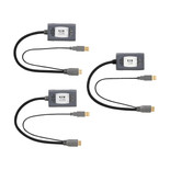 Eaton Tripp Lite B127U-002-PHPH2 2-Port 230 ft 4K 60Hz HDMI over Cat6 Extender Kit with Pigtail Splitter
 | B127U-002-PHPH2