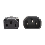 Eaton Tripp Lite P004-005-13A 13A C13 to C14 5 ft Power Cord Black
 | P004-005-13A