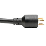 Eaton Tripp Lite P039-001-2 20A 1 ft Power Extension Cord | NEMA L6-20P to 2x L6-20R Y Splitter
 | P039-001-2