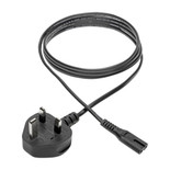 Eaton Tripp Lite P061-006 6 ft BS1363 to C7 UK Computer Power Cord Black
 | P061-006