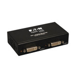 Eaton Tripp Lite B116-002A 2-Port 1920x1200 DVI Splitter with Audio | TAA Compliant
 | B116-002A