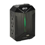 Eaton Tripp Lite SK62USBC 490 Joules 6-Outlet Surge Protector | 2 USB-A|C Ports | Direct Plug-In | Black
 | SK62USBC