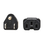 Eaton Tripp Lite P019-004 15A 4 ft NEMA 5-15P to C15 Power Cable | Heavy-Duty, Black
 | P019-004